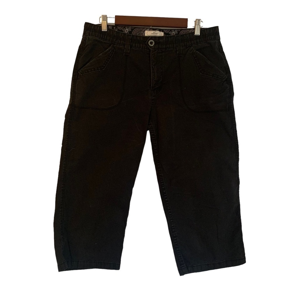Levi’s Women’s Cotton Blend Stretch Waist Capris Sz 14